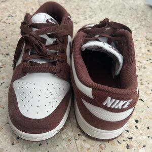 NikeLow-Top Sneakers in Brown and White